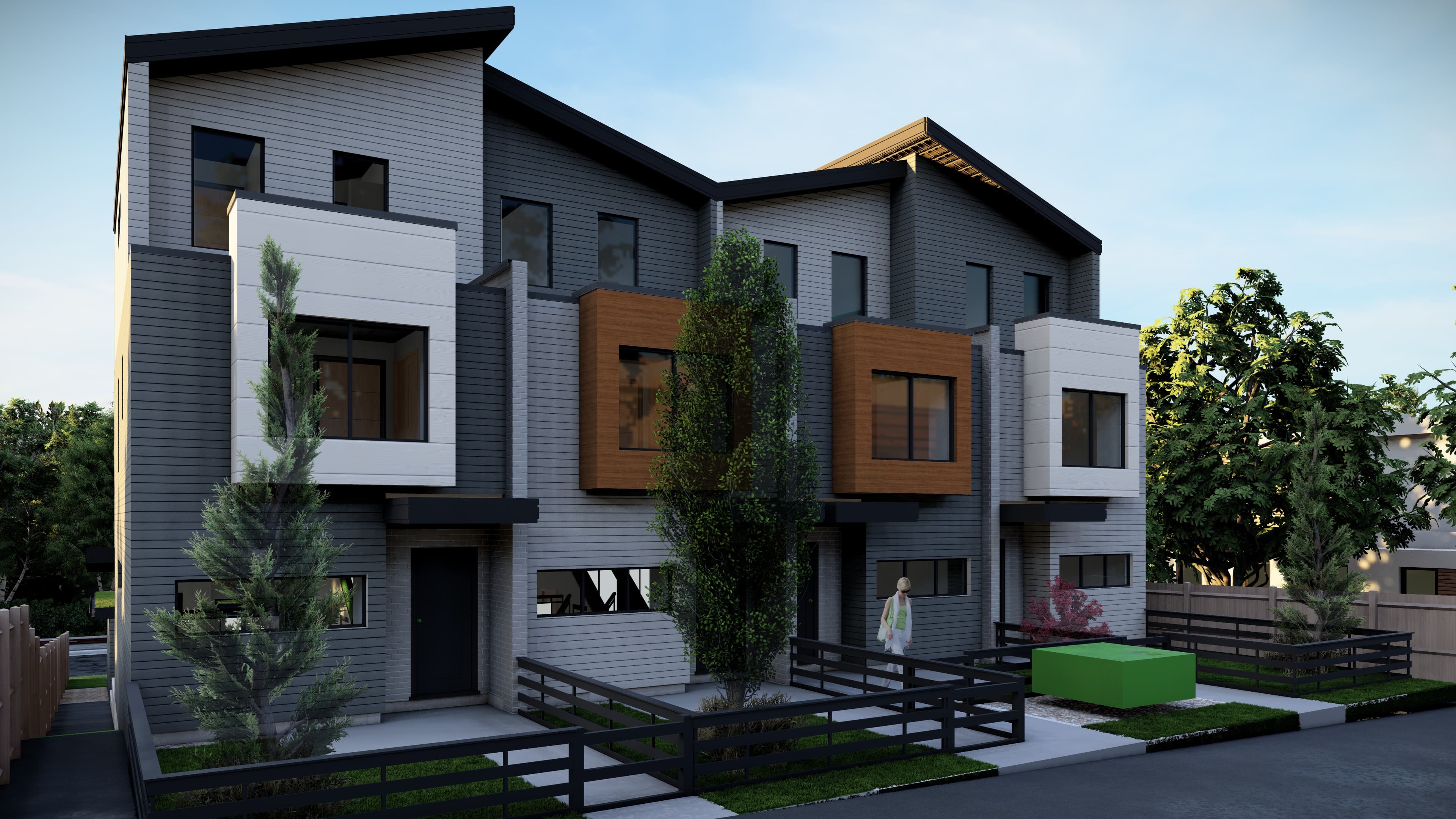 Modern home exterior