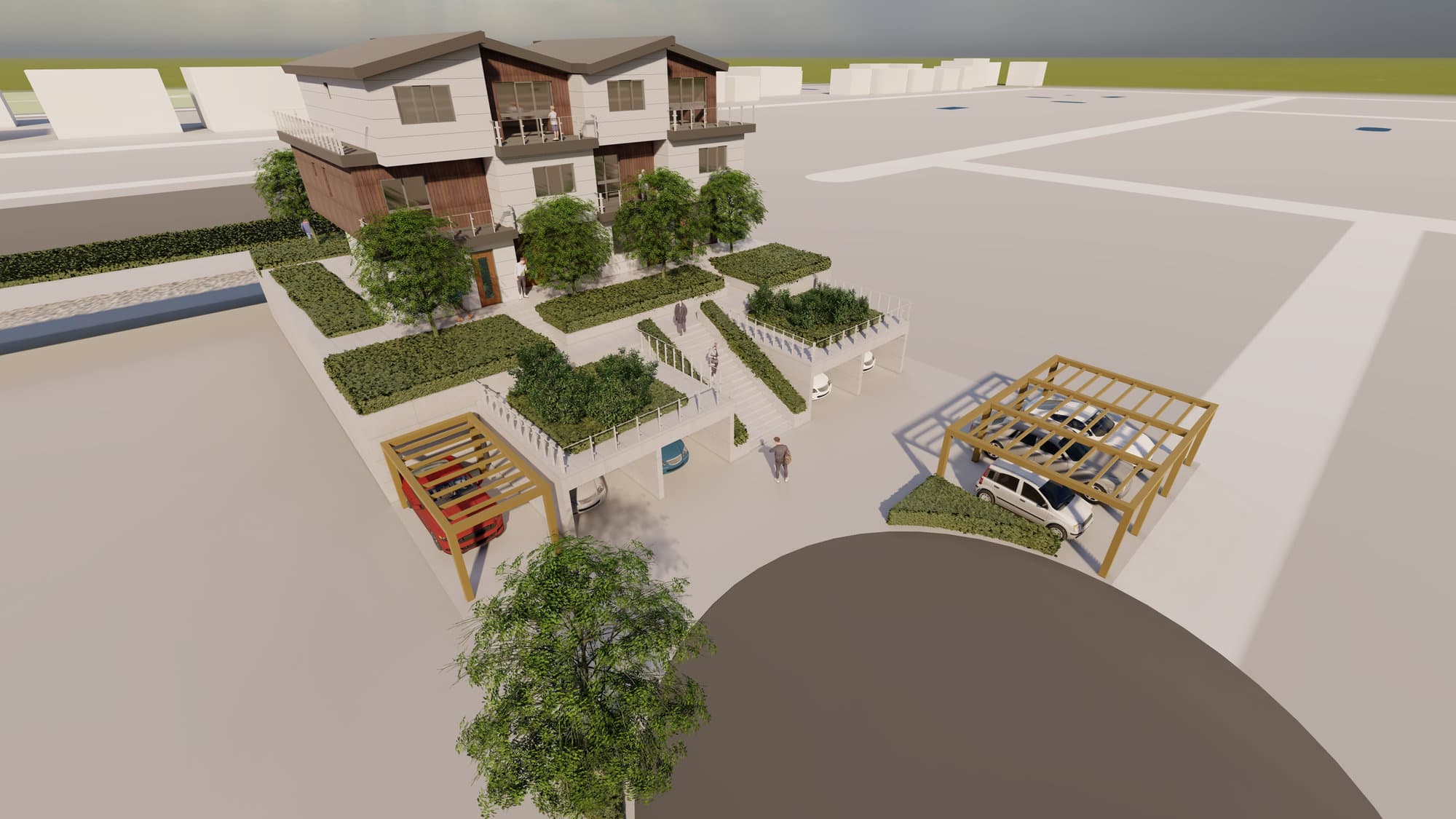 Spec Townhouse 4 Units — 1158 Dansey