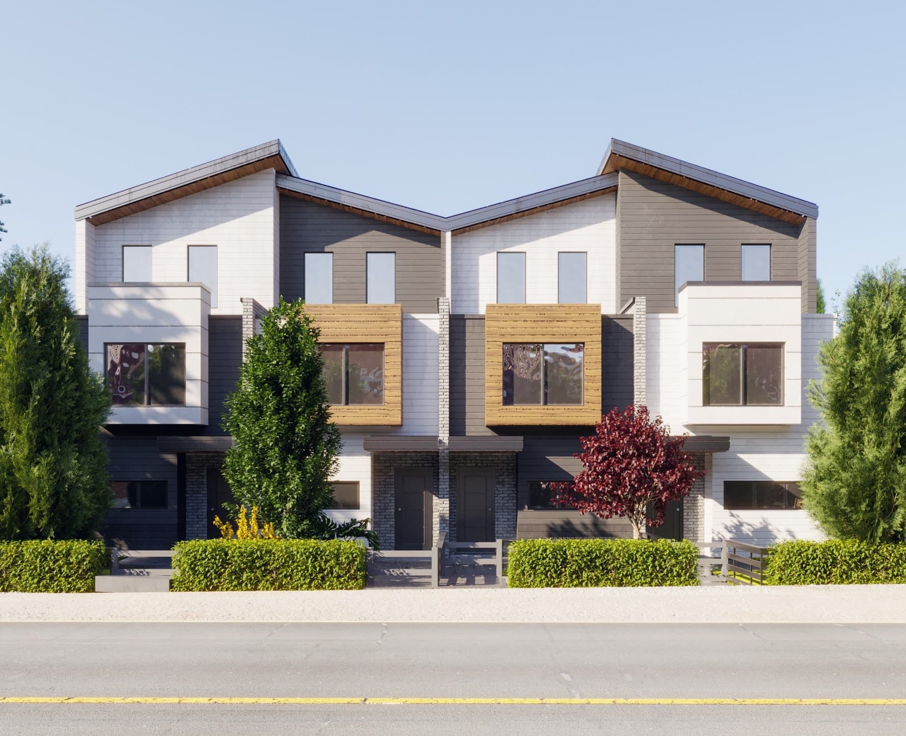 Spec Townhouse 4 Units — 914 Rochester